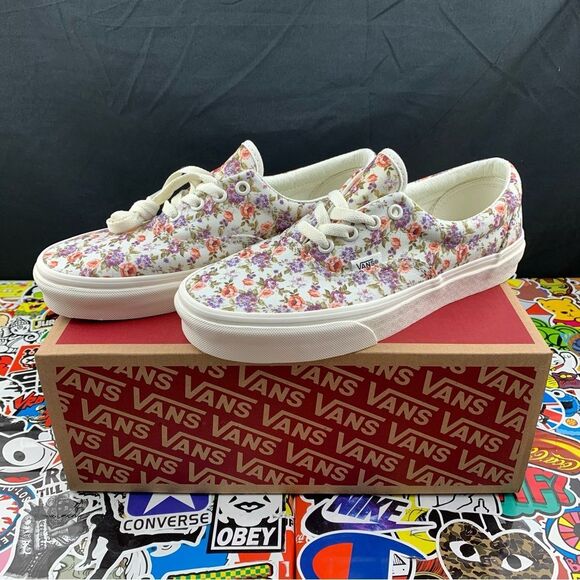 Vans Shoes - Vans Era Vintage Floral White Women's Various Sizes